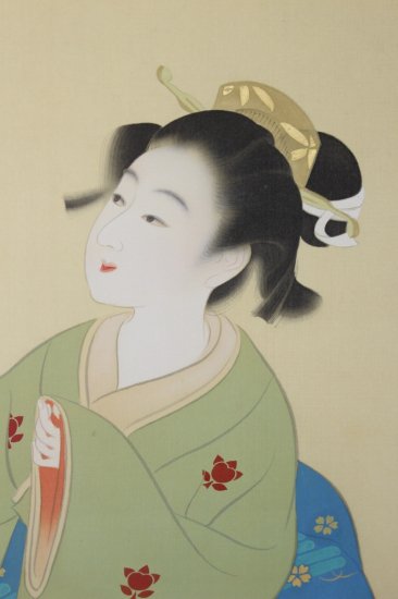 三木翠山 美人画 - 古美術 山本美術