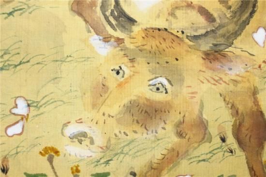 三熊花顛 桜下牧牛之図 - 古美術 山本美術 三熊花顛 桜下牧牛之図 - 古美術 山本美術