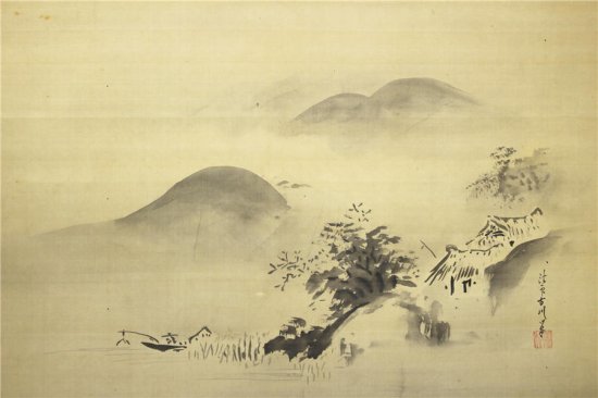 狩野常信 山水図 - 古美術 山本美術