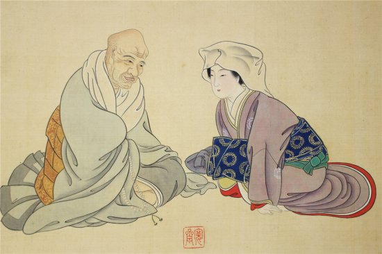 森寛斎 人物図 - 古美術 山本美術