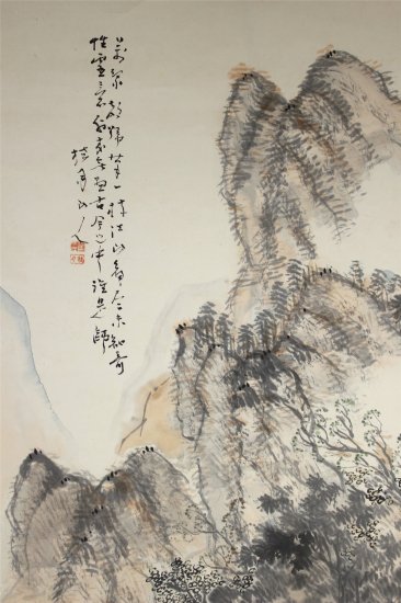 松林桂月 山水図 - 古美術 山本美術