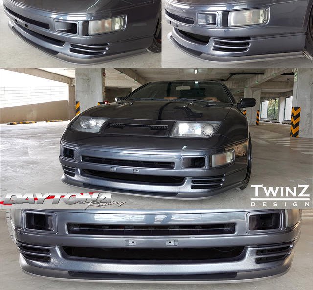 TwinZ Design │ ターボフェイシア フロント リップスポイラー - nissan フェアレディZ Z32