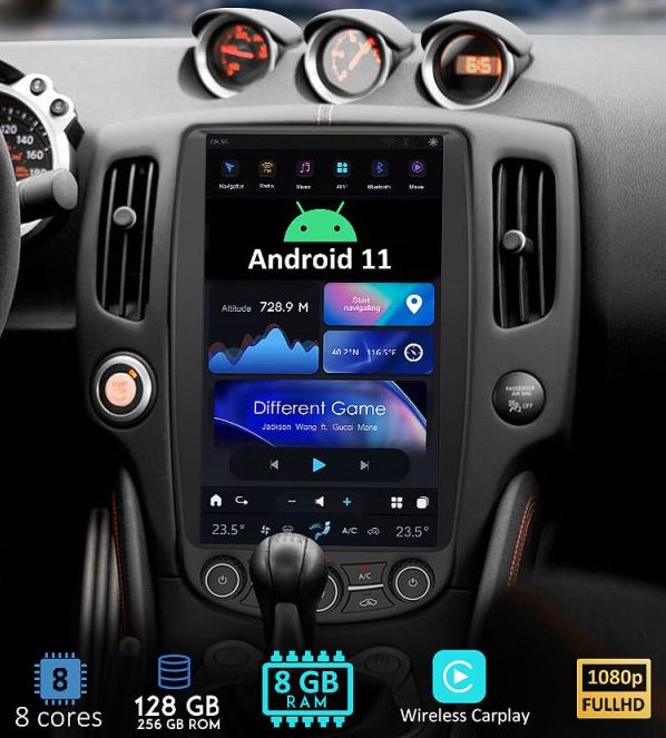 AuCAR デジタルコックピット Android 11.0システム | nissan フェアレディZ Z34 - フェアレディZ/スカイライン専門店  DAYTONA Restore & Modify. │ │ デイトナ株式会社