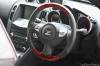 DRM(DAYTONA REST&MOD) │ RED CARBON×LEATHER STEERING WHEEL 2POINTS 370Z （レッドカーボン）