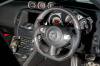 CARBON×LEATHER STEERING WHEEL 3POINTS 370Z （シルバーカーボン）