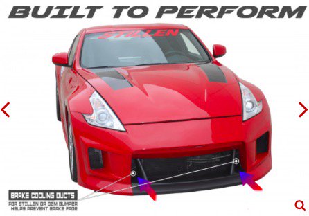 STILLEN フロントフェイシアバンパー -nissan フェアレディZ Z34