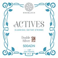 SN ハイ Knobloch ACTIVES Double Silver Special Nylon High Tension（ノブロック スペシャル・ナイロン/クラシックギター）