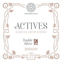 SN ロー Knobloch ACTIVES Double Silver Special Nylon  Low Tension（ノブロック スペシャル・ナイロン/クラシックギター）
