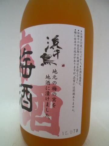 希少 天真白梅 梅酒 西山酒造 霧箱入り