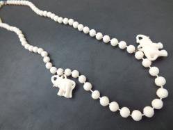 Ivory Elephant Necklace