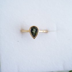 Greentourmaline　anello(9号)
