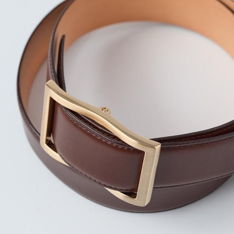 BERLOOK ジャガード　ビキニ　バックル　ゴールドスパイラル　新品未使用 フリコレギュラー 35㎜幅 ビジネスベルト ゴールドバックル（OR3501ST