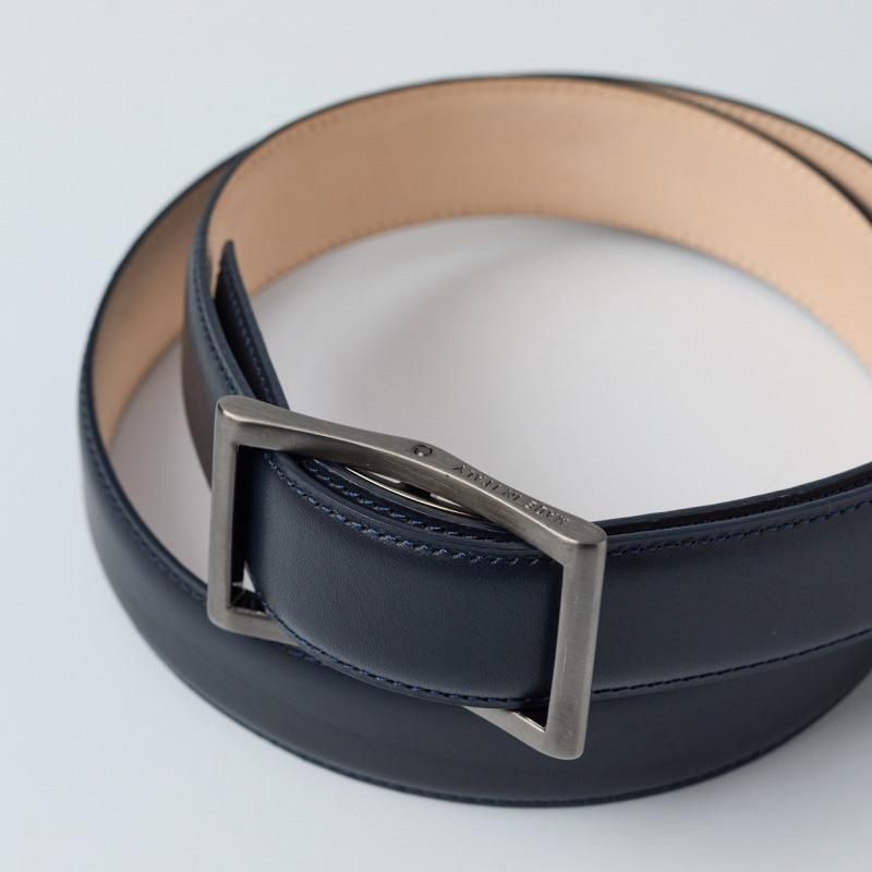 イタリア製フリコ 30㎜幅 ビジネスベルト ブラックバックル（OR3506ST