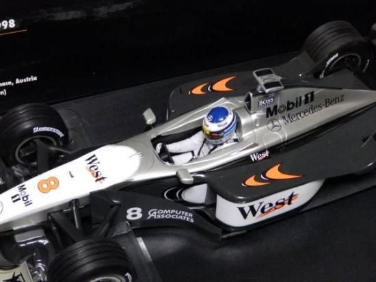 値下げします‼️マクラーレン メルセデス ウエスト ロゴ仕様1/18 1/18マクラーレンMP4/13用WESTロゴデカール - ミュージアム