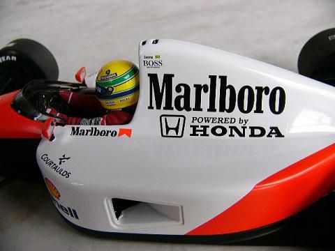 日本未発売　マルボロデカールセット　ビッグスケールF1コレクション　MP4/6 日本未発売 マルボロデカールセット ビッグスケールF1