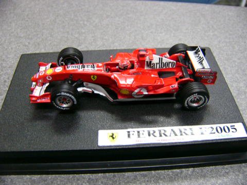 1/43フェラーリF2005タバコデカール - ミュージアムコレクションオンラインショップ