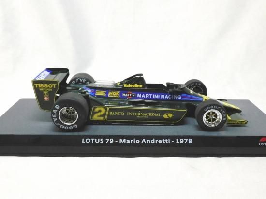 Spark 1:43 Mario Andretti Lotus 80 #1 test Car formula 1
