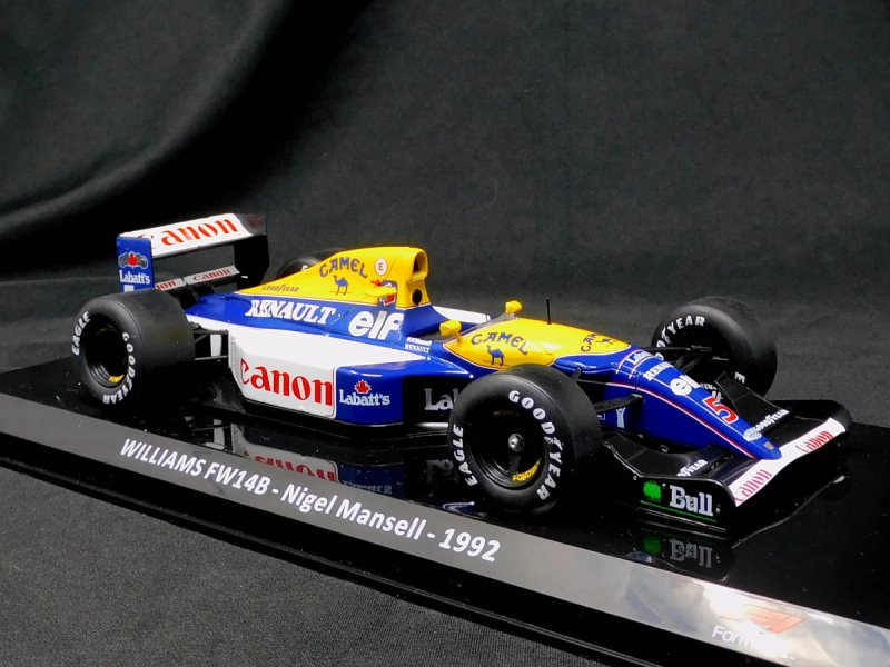 ビッグスケールF1コレクション1/24F1追加ロゴアソート3 (FW14,FW19,MP4/14) - ミュージアムコレクションオンラインショップ