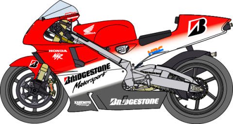 1/12ホンダNSR500ロッシ1stライドu0026BStesデカール - ミュージアムコレクションオンラインショップ