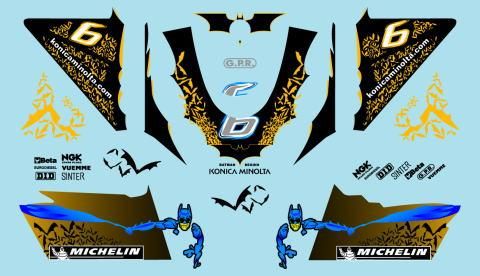 1/12ホンダRC211V'05バットマンデカール(タミヤ) - ミュージアム