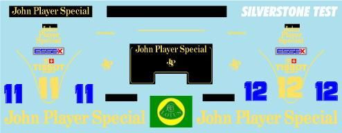 1/43ロータス88用JPSロゴデカール - ミュージアムコレクション