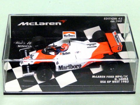 1/43マクラーレンMP4/1Cタバコデカール - ミュージアムコレクションオンラインショップ