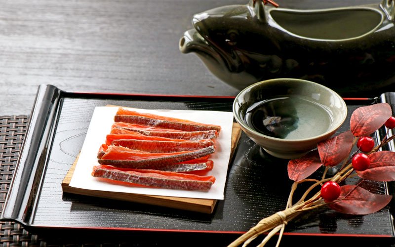 鮭とばの食べ方から美味しいくするチョイ足し（日本酒編）無添加トバ画像１