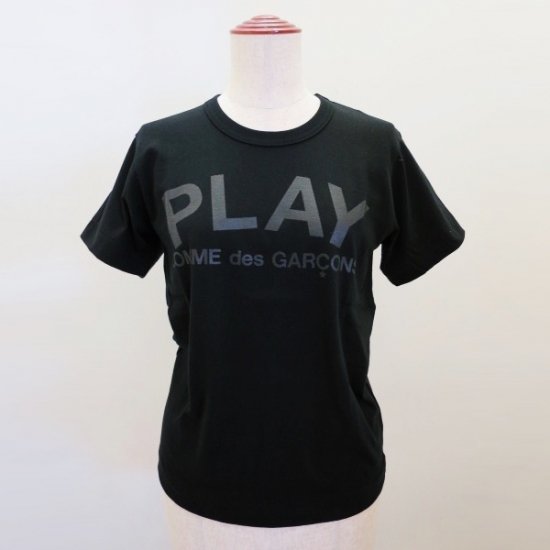 PLAY COMME des GARCONS (プレイ・コムデギャルソン)半袖Tシャツ黒 