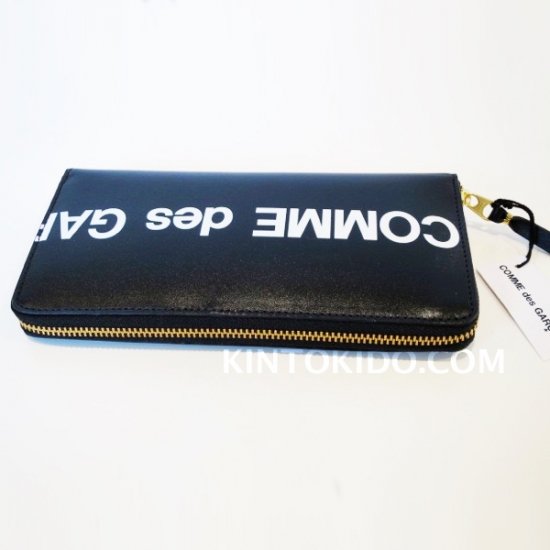 ユニセックス】 Wallet COMME des GARCONS HUGE LOGO 長財布二つ折り