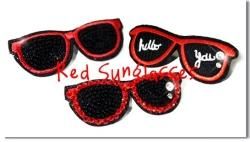 <img class='new_mark_img1' src='https://img.shop-pro.jp/img/new/icons55.gif' style='border:none;display:inline;margin:0px;padding:0px;width:auto;' />Red Sunglasses
