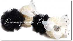<img class='new_mark_img1' src='https://img.shop-pro.jp/img/new/icons55.gif' style='border:none;display:inline;margin:0px;padding:0px;width:auto;' />Pompom Papillon*black