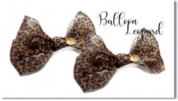 Balloon Ribbon*Leopard