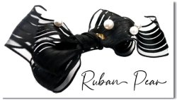 Ruban Pearl*Black