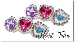 Heart tiara*Purple Cherry  Aurora