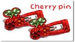 Cherry pin*red