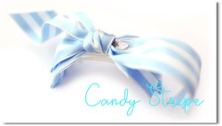 Candy stripe*light blue
