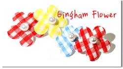 <img class='new_mark_img1' src='https://img.shop-pro.jp/img/new/icons55.gif' style='border:none;display:inline;margin:0px;padding:0px;width:auto;' />gingham Flower