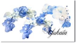 Yukata*light blue