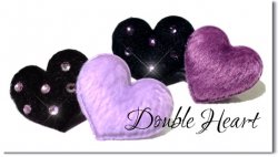 Double Heart*purple