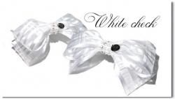 White check