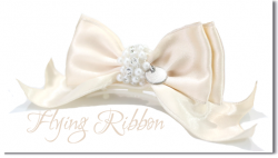 Satin Flying Ribbon*Cream