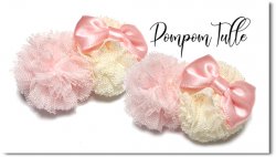 Pompom*Tulle pearl