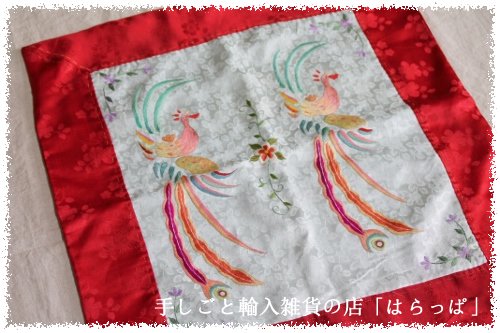 韓国の手刺繍布