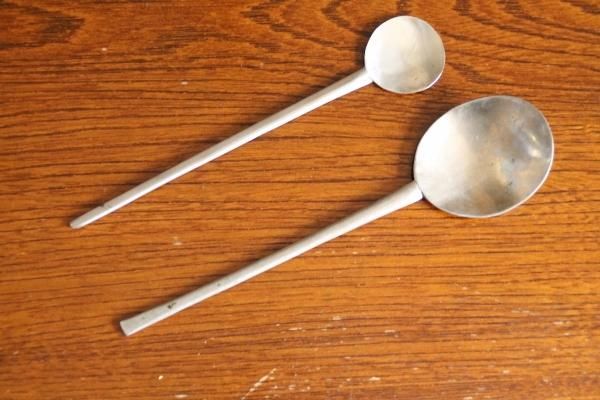 小さな真鍮 スッカラ 韓国 3本セット アンティーク 小さな真鍮 スッカラ 韓国 3本セット アンティーク 小さな真鍮