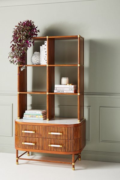 Deluxe Tamboured Storage Shelf - ANTHROPOLOGY(アンソロポロジー)専門店precios moments