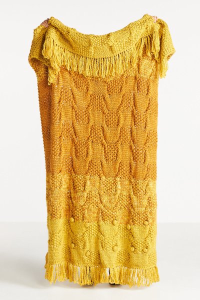 Telly Knit Throw Blanket - ANTHROPOLOGY(アンソロポロジー)専門店