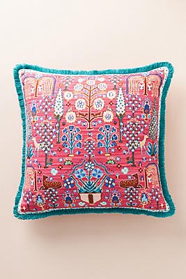 Fringed Jules Pillow - ANTHROPOLOGY(アンソロポロジー)専門店precios