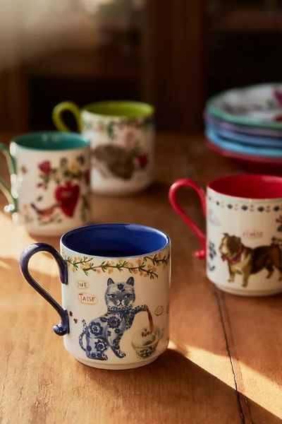 国内在庫）Nathalie Lete Heritage Mug - ANTHROPOLOGY(アンソロ