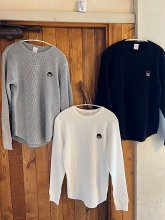 <img class='new_mark_img1' src='https://img.shop-pro.jp/img/new/icons14.gif' style='border:none;display:inline;margin:0px;padding:0px;width:auto;' />OKAPPA Waffle Long Sleeve/BLIMP