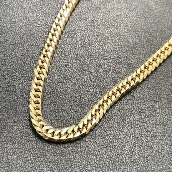 k18 18金 20g 50cm 6面ダブル 6cut double necklace 喜平